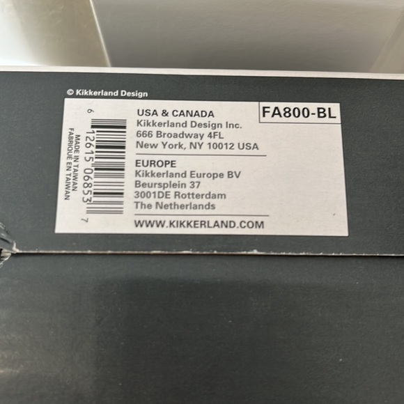 Kikkerland anchor box blue latching new in box - Picture 5 of 8